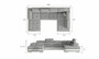 Chester U shaped sofa bed with storage I96