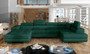 Chester U shaped sofa bed with storage K19