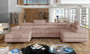 Chester U shaped sofa bed with storage O91