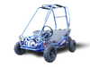 TrailMaster MINI XRS+ Go-Kart (TM-MINIXRS+) Blue Driver Front