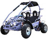 TrailMaster MID XRXR Go-Kart With Reverse (TM-MIDXRXR) in Blue