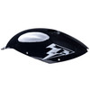 Dummy Fuel Tank, Hurricane 200X (65003-H) Side view of Black Dummy Tank for TrailMaster Hurricane 200x