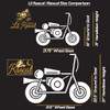 Rascal Minibike Roller Kit (RASCALROLLERKIT) Size Comparison
