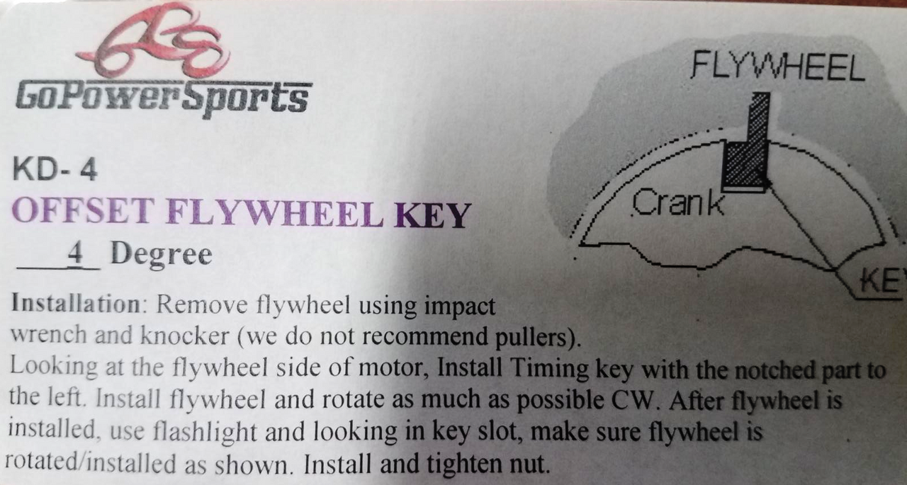 Advance Timing / Offset Key