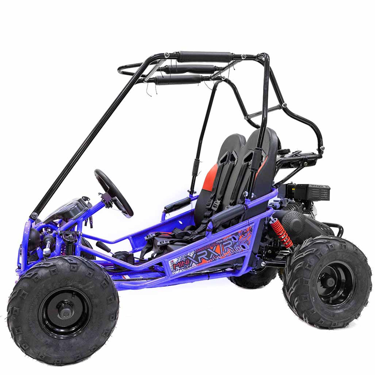 TrailMaster MINI XRXR+ Go-Kart With Reverse (TM-MINIXRXR+) in Blue