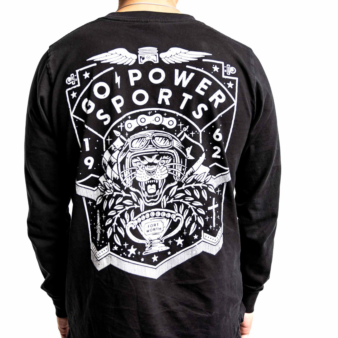 GoPowerSports Black Panther Long Sleeve (BLACKPANTHERLONG)