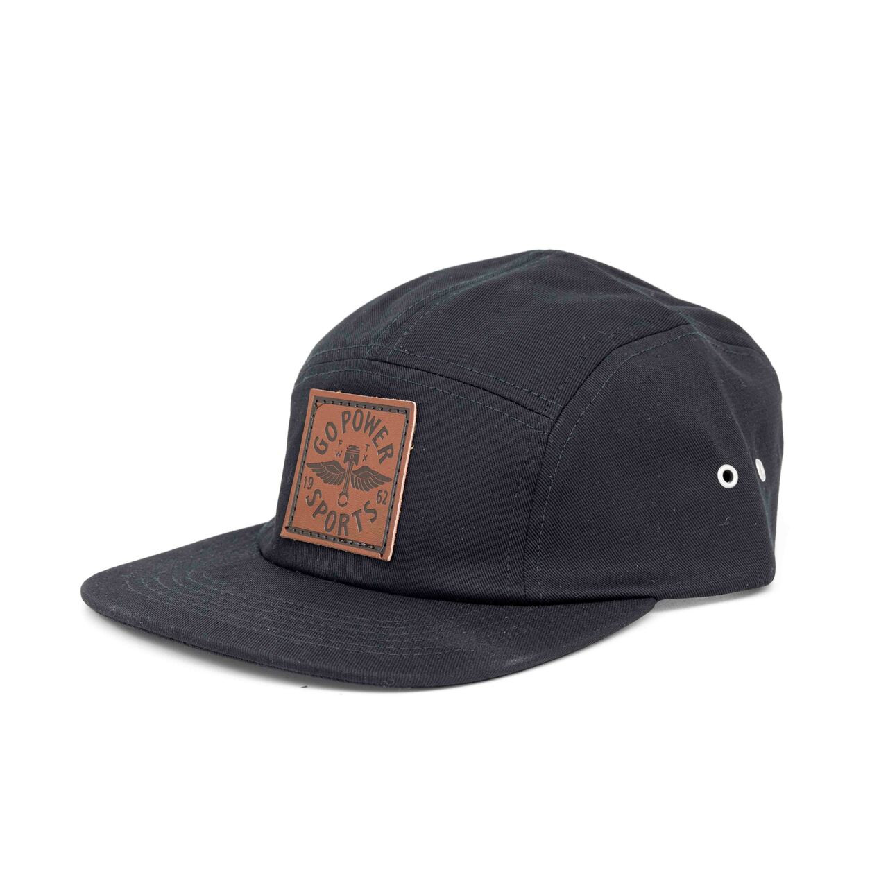 5-Panel Leather Patch Hat (5PANEL) Right