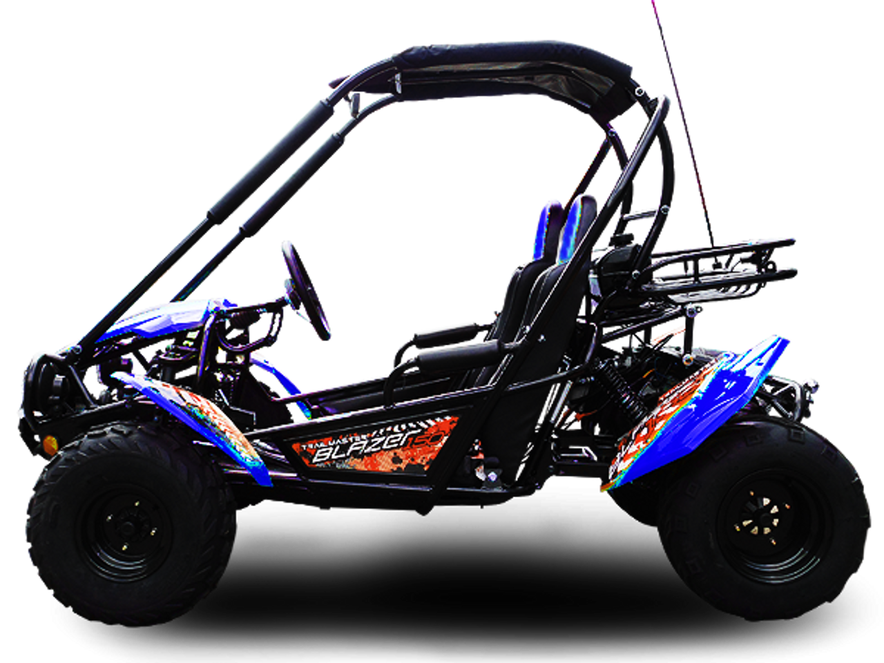 TrailMaster Blazer 200 Go-Kart (TM-BLAZER200) Blue