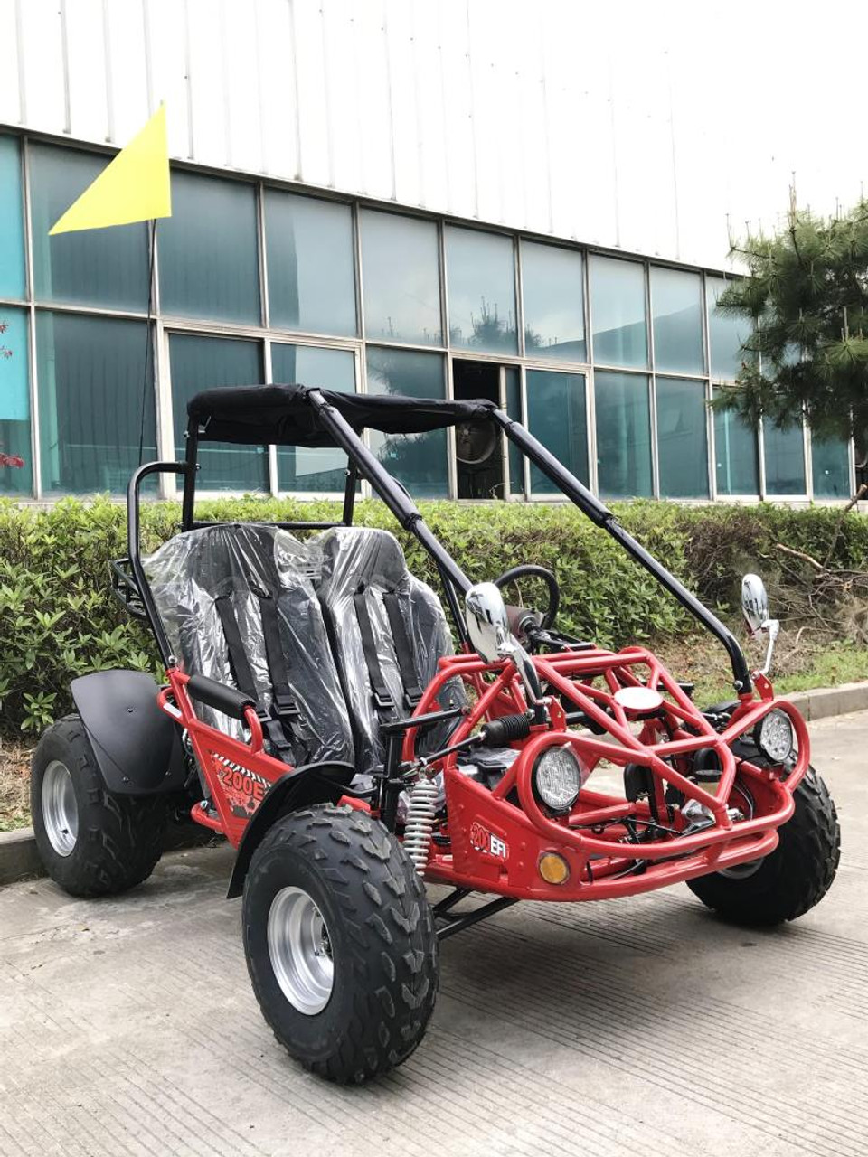 TrailMaster 200E XRS Go-Kart (EFI) (TM-200EXRS) Red