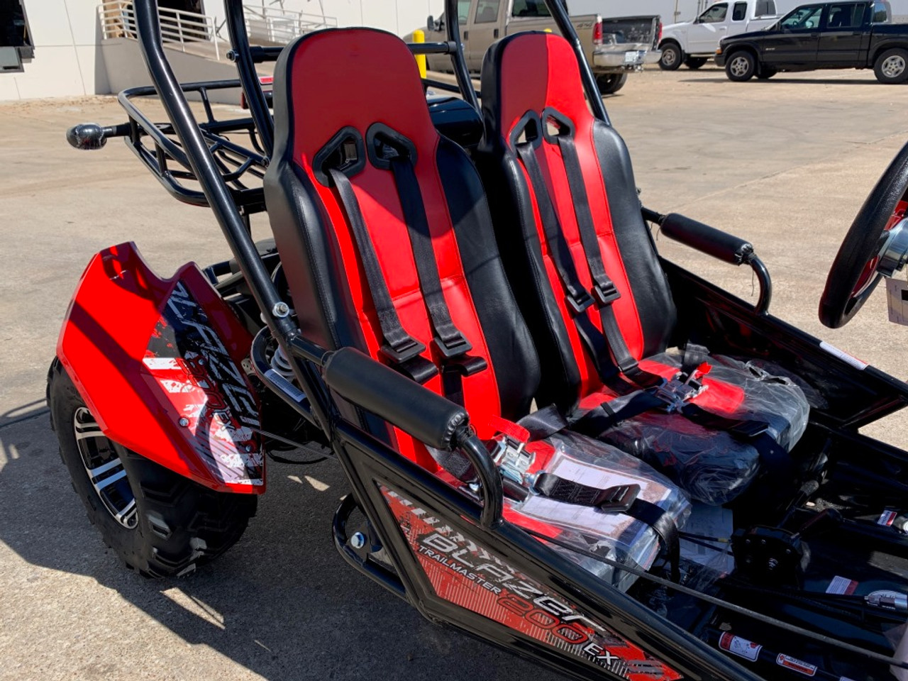 TrailMaster Blazer 200EX Go-Kart (EFI) (TM-BLAZER200EX) Red