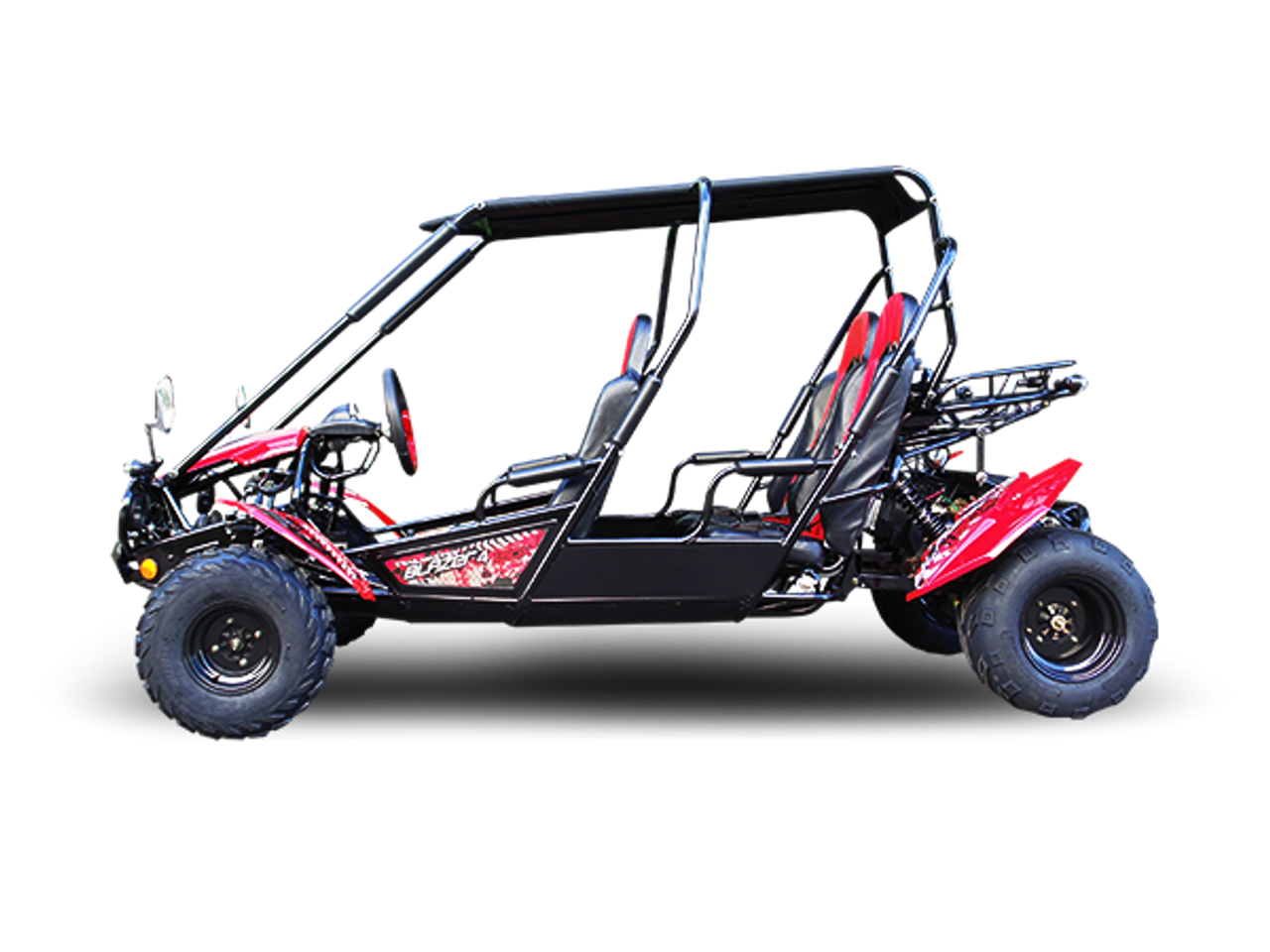 TrailMaster Blazer 4 200X Go-Kart (TM-BLAZER4200X) Red