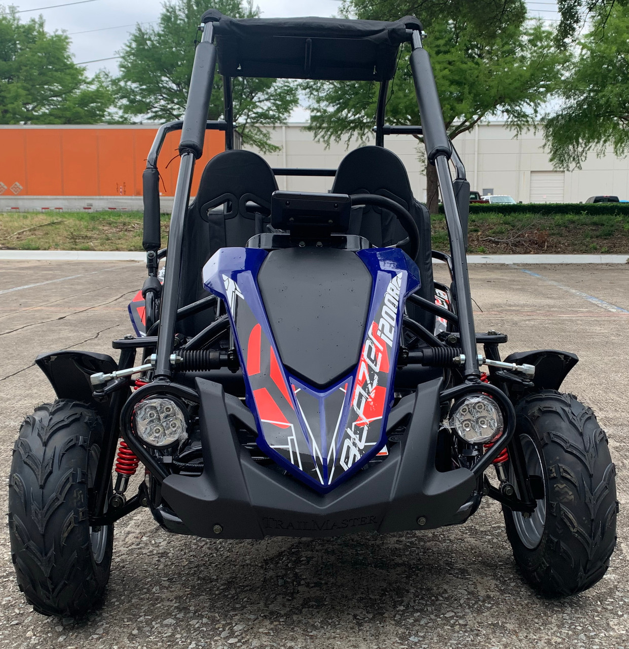 The all new TrailMaster Blazer i200R Electric Mid-Sized Go-Kart for kids, teens, and young adults.