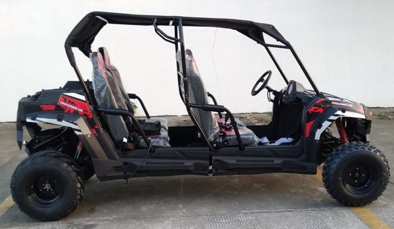 TrailMaster Challenger 4-Seater 200 UTV (TM-CHALLENGER4200), Side By Side, Four Seater, Family Utility Vehicle