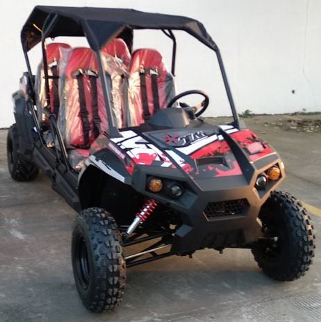 TrailMaster Challenger 4-Seater 200 UTV (TM-CHALLENGER4200), Side By Side, Four Seater, Family Utility Vehicle