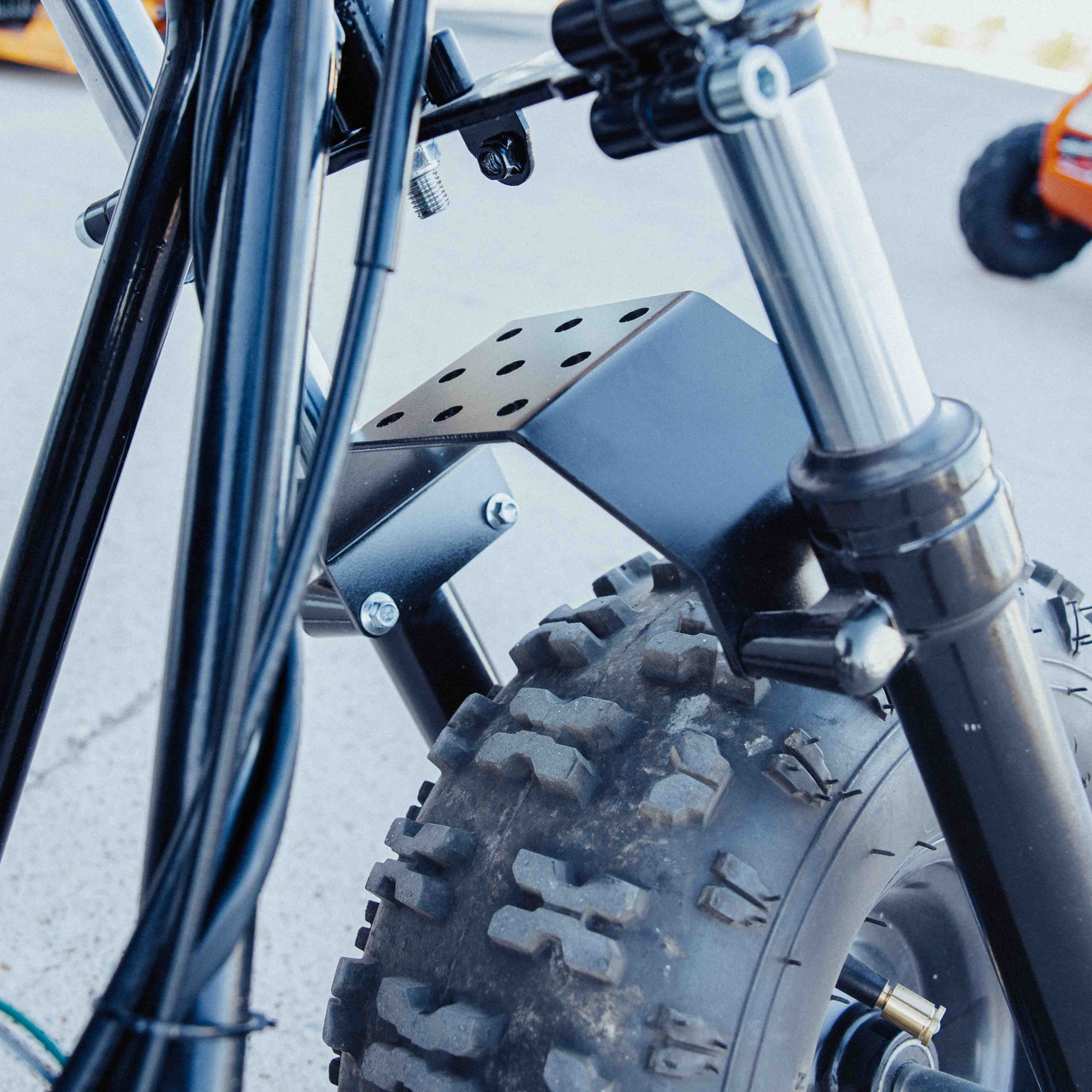 Fork Brace, Minibike Suspension Kit (FORKBRACE) on a Coleman CT100U Mini Bike