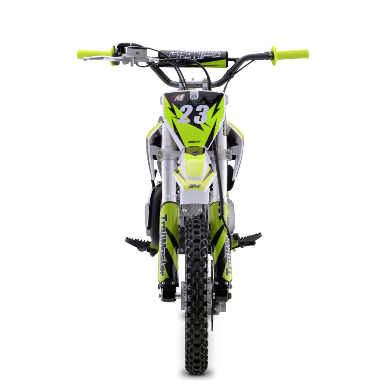 TrailMaster 125cc Dirt Bike Semi-Auto, Electric Start (TM23-125) (TM23-125) Green