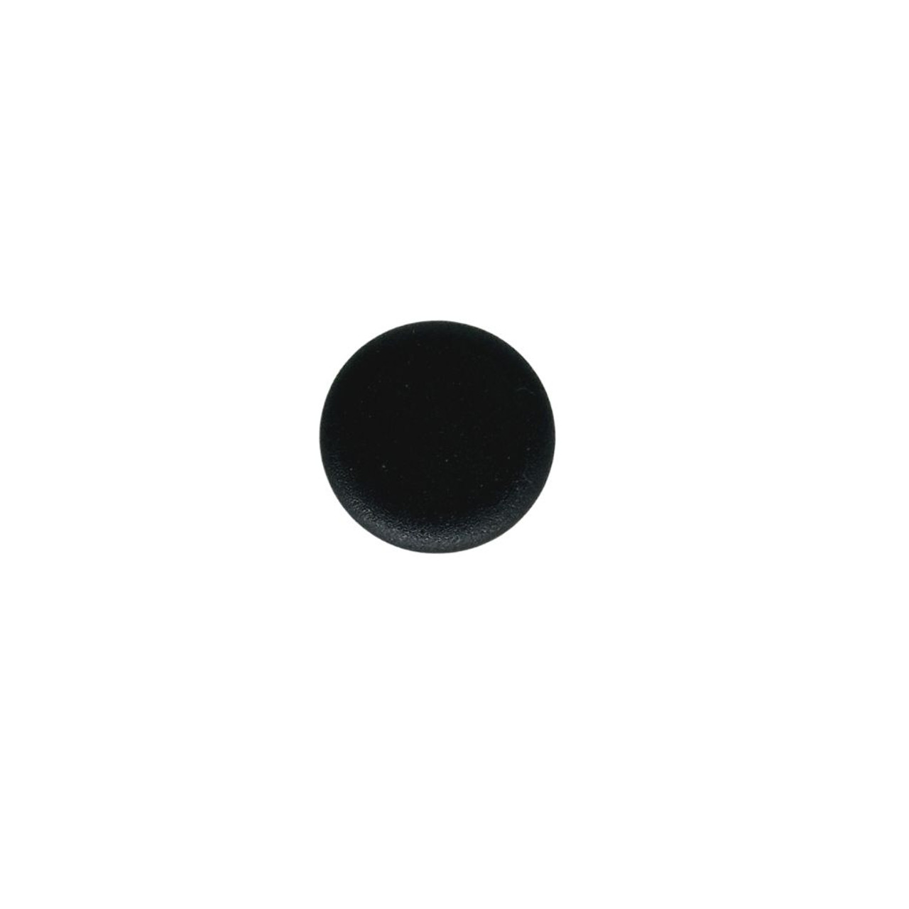 Plastic Cap For 7/8" Tube, Flat Black (RN.875DBK1)