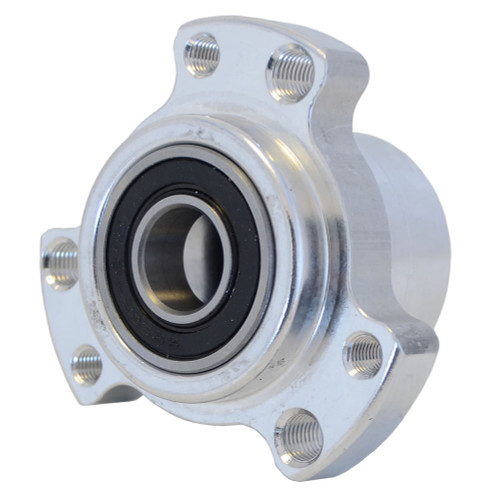 Front Hub Dual Mount Silver Bearing Type (660-40)