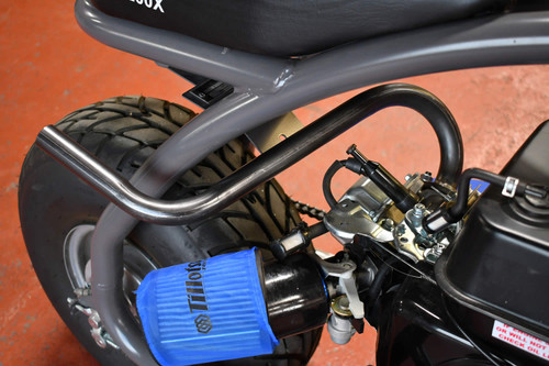 Coleman 200 Minibike Header Pipe Installed