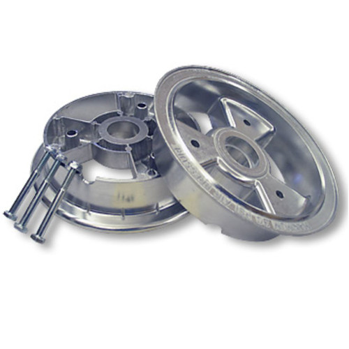 6" Tri-Star Floater Wheel, 3" Wide (Aluminum) (AZ1192)