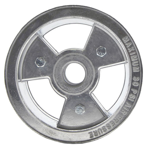  6" Tri-Star Floater Wheel, 4" Wide (Aluminum) (AZ1124)