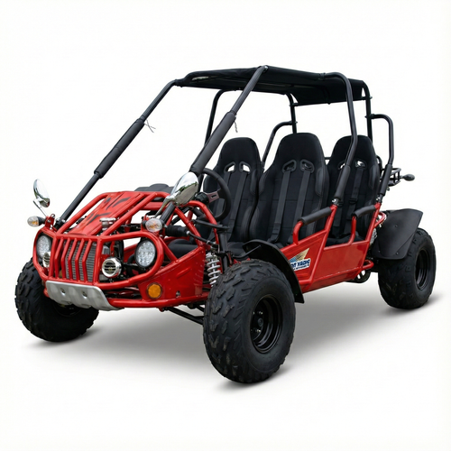 TrailMaster 300E XRS 4-Seater Go-Kart (EFI) (TM-300EXRS4) Red