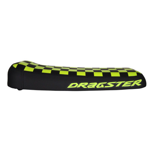 Dragster Seat - Black and Green (DSEATGRNBLK)