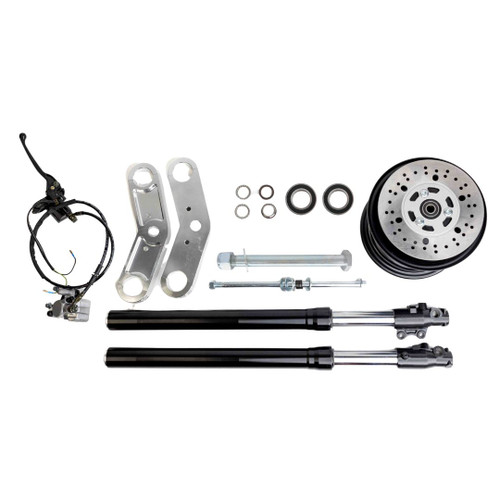 Premium Front Suspension Kit, Mega Moto 212 (PREMIUMKIT-MM212) Silver