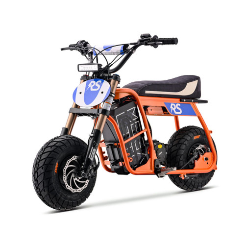 Ebox Dragster 60RS Electric Mini Bike Orange Front Left