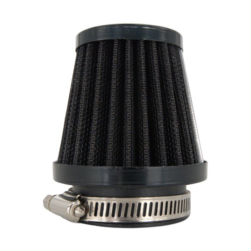 48mm High-Flow Cone Air Filter | Black (48FILTERCONE-BLACK)