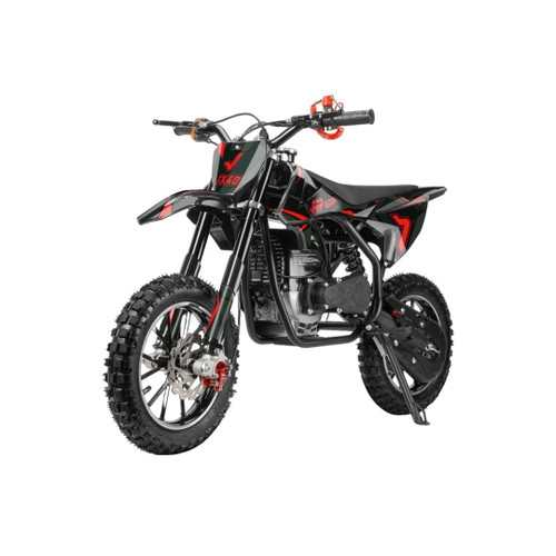 FRP Moto FX40 Ogemaw 40cc Dirt Bike – Automatic, Full Suspension, Dual Disc Brakes (FRP-FX40) Black