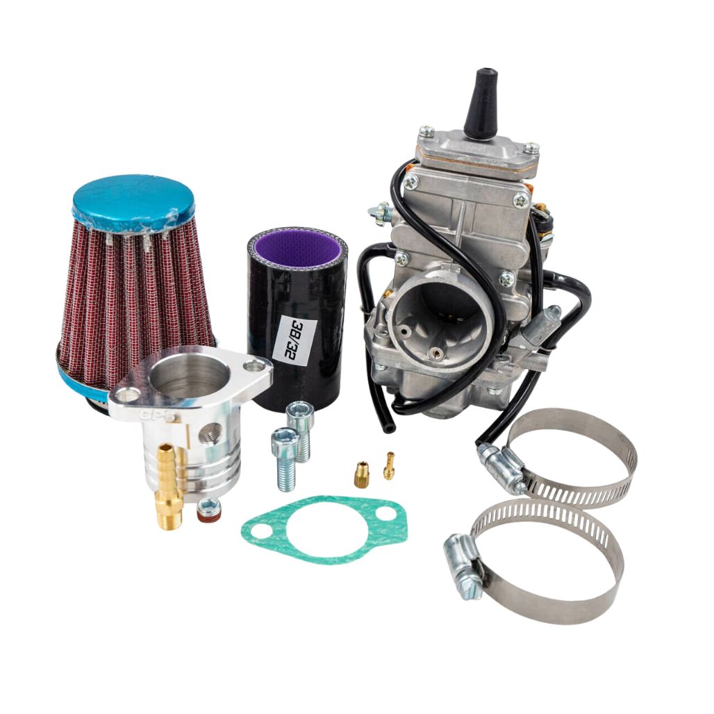28mm Flatslide Mikuni Carburetor Kit, GX270 / 301cc Predator (28MM301)