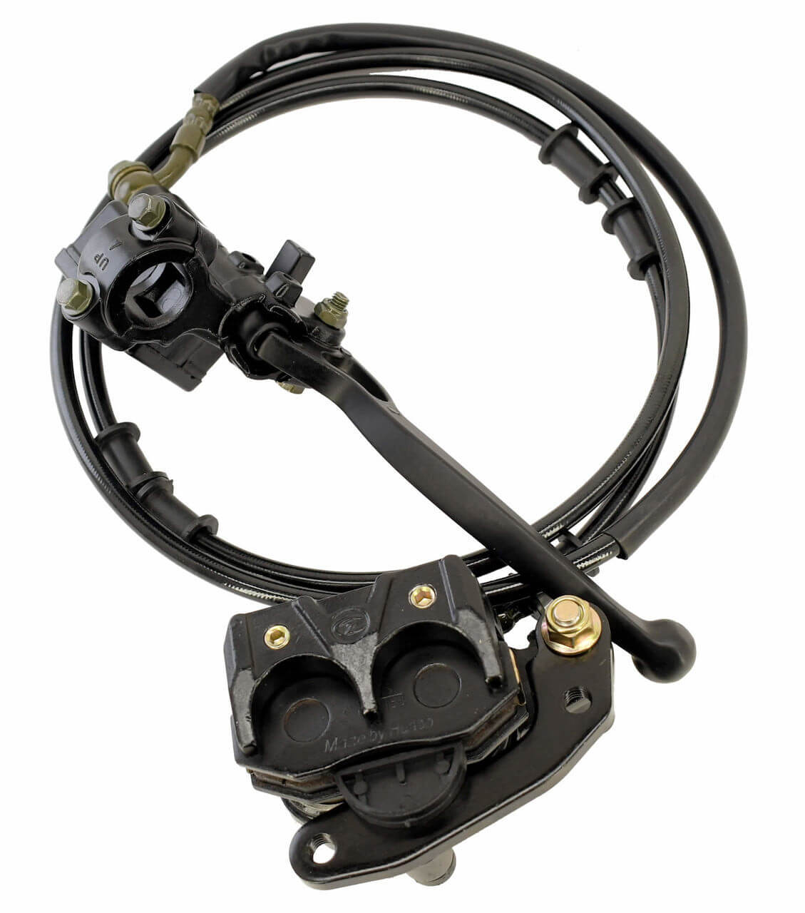 Mega Moto B212 Rear Hydraulic Brake Assembly, Left Hand (MMRBA)