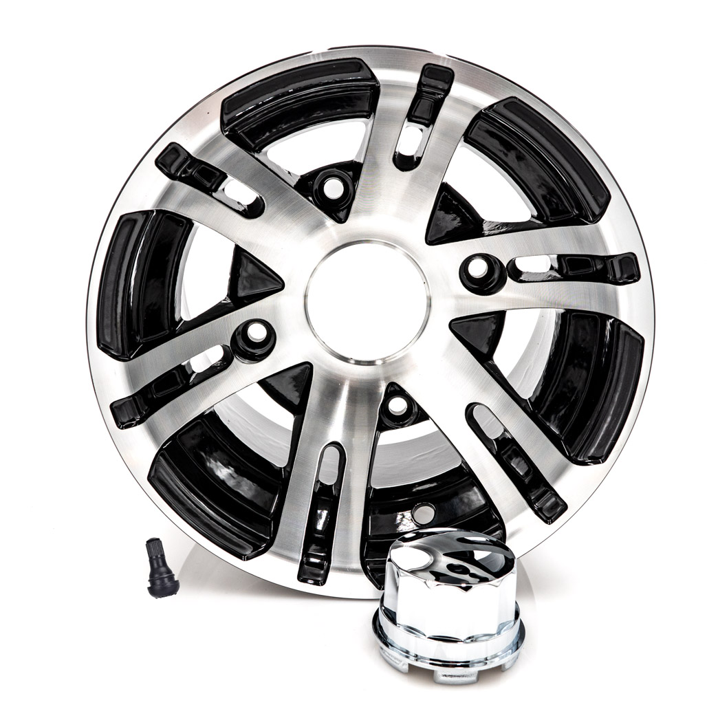 10" Rear Wheel Black/Aluminum (6000143150G002)