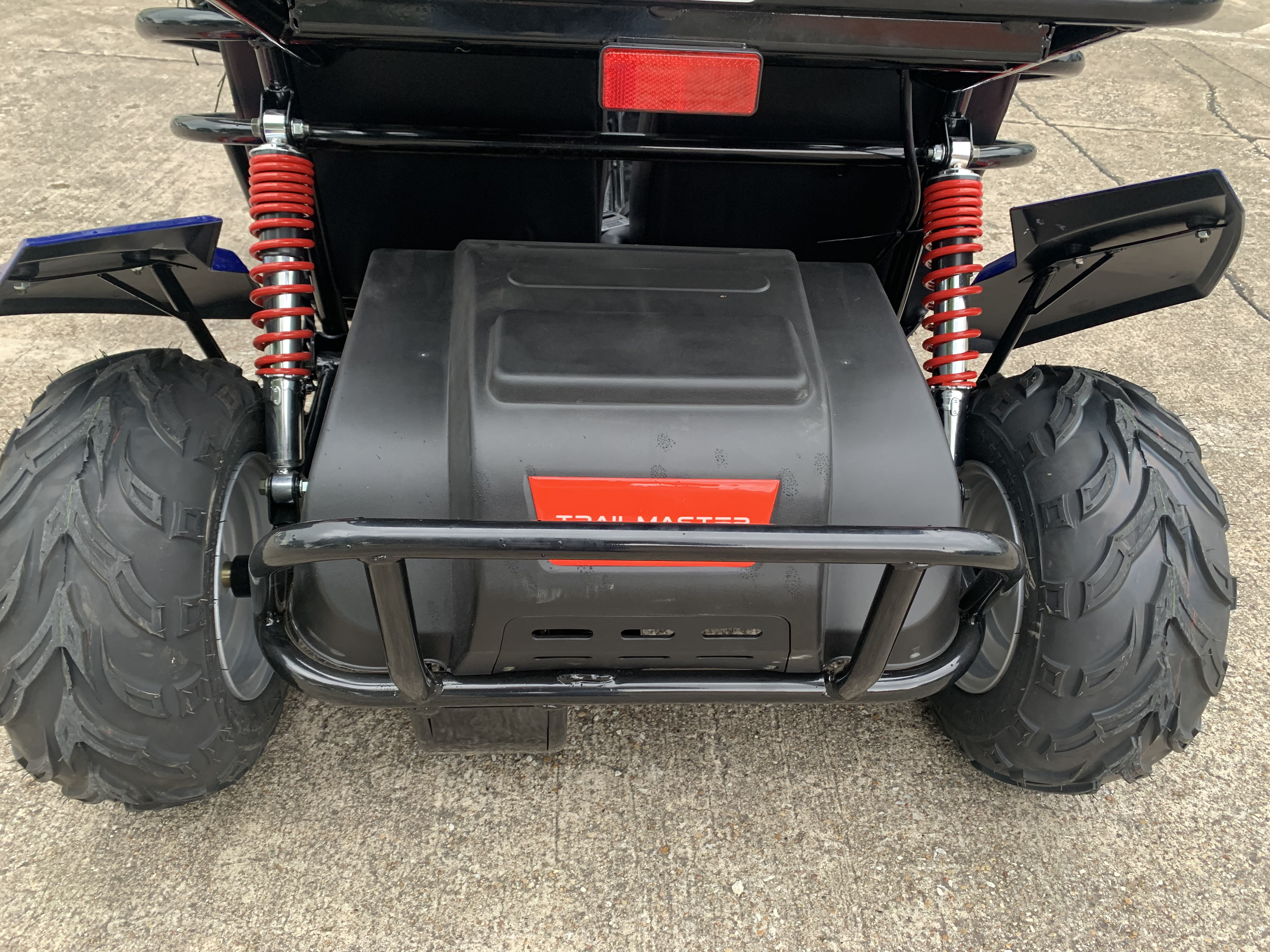 The all new TrailMaster Blazer i200R Electric Mid-Sized Go-Kart for kids, teens, and young adults.
