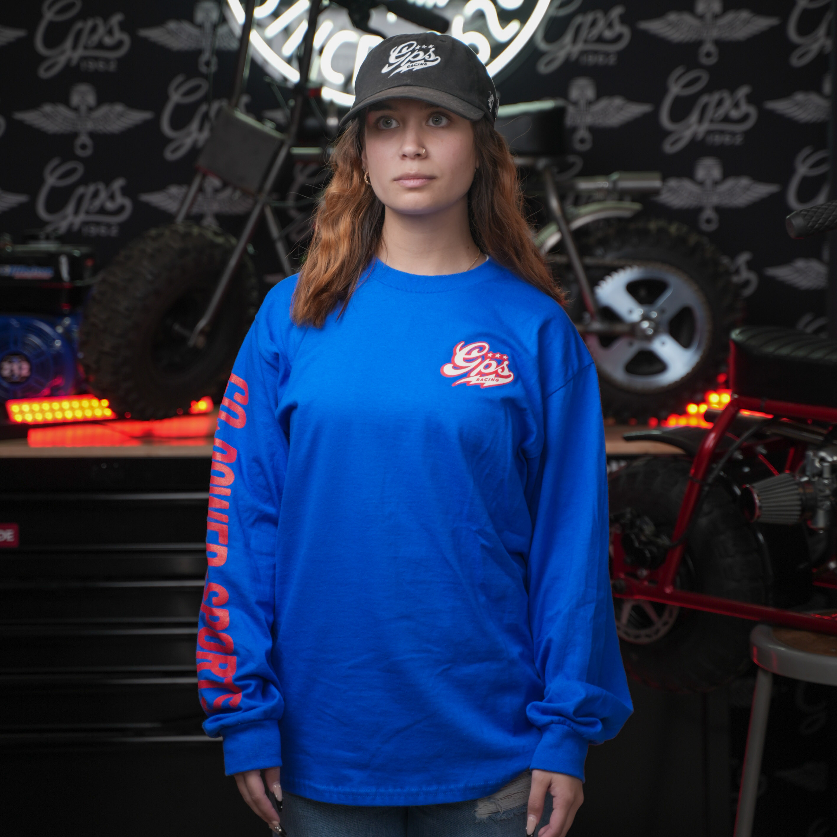【AMERICANA】 WEEKEND LONG SLEEVE TEE Americana Long Sleeve Shirt