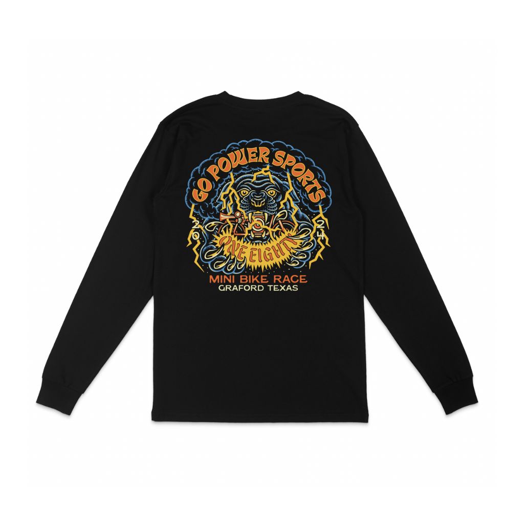 2024 GPS180 Minibike Race Long Sleeve (GPS180LS24) Back Youth