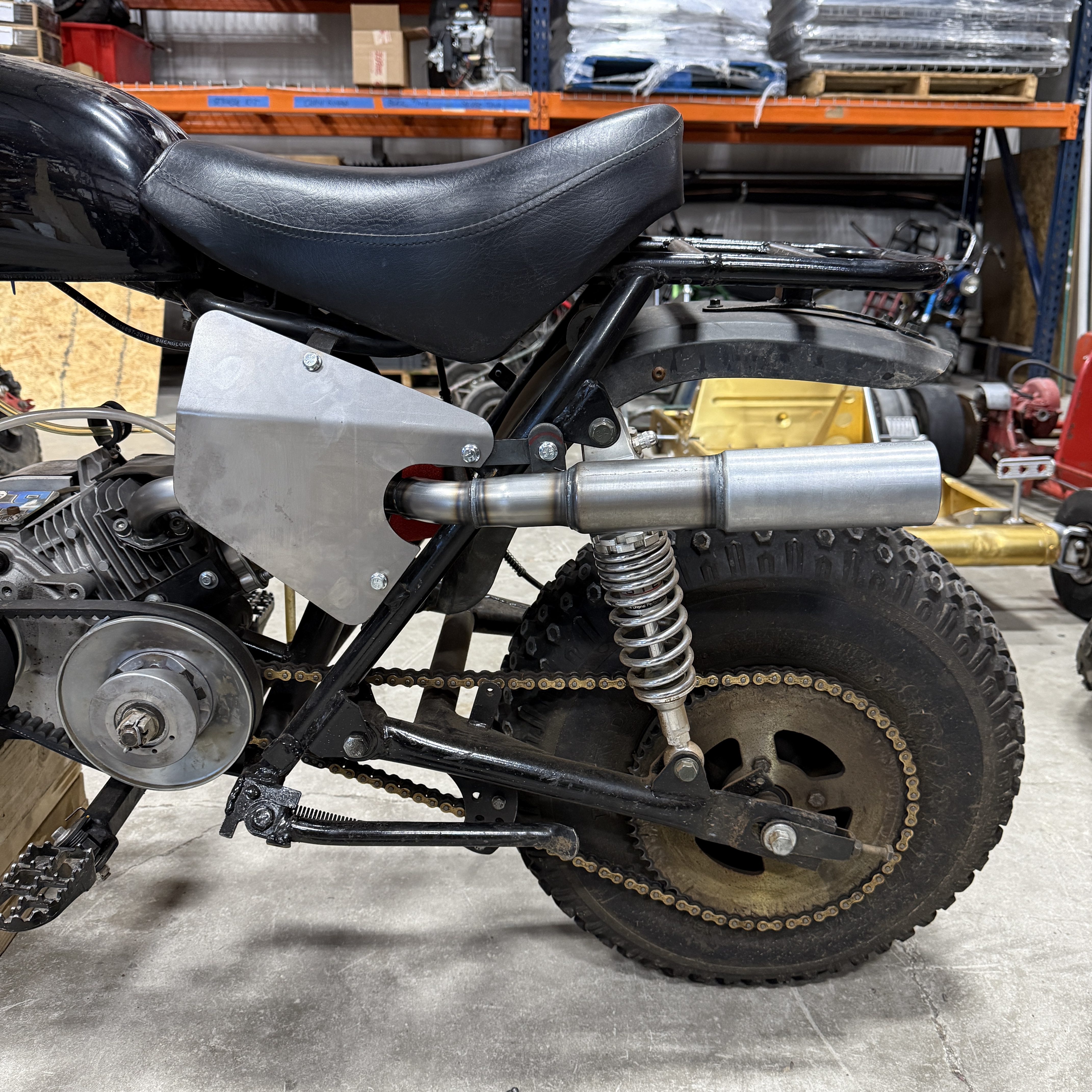 V2 Super Pipe Exhaust System, MB200 and Hurricane 200