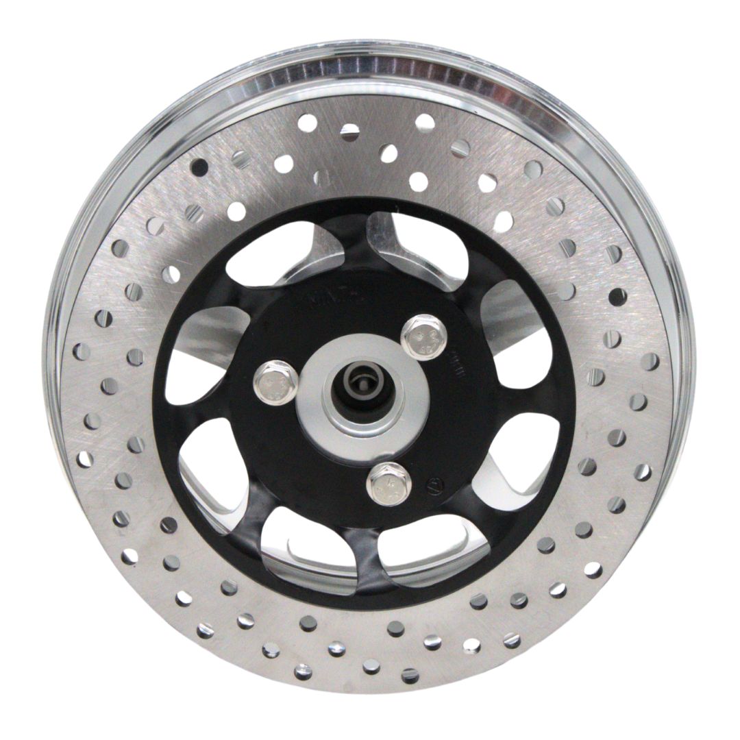 10" GPS Machined Aluminum Rear Wheel For Fat Tire Minibikes (GPSFTREAR)