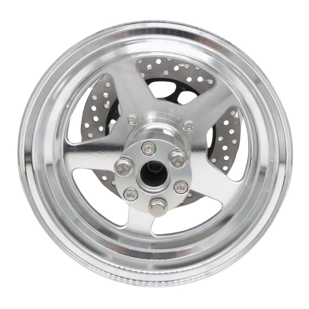 10" GPS Machined Aluminum Rear Wheel For Fat Tire Minibikes (GPSFTREAR)