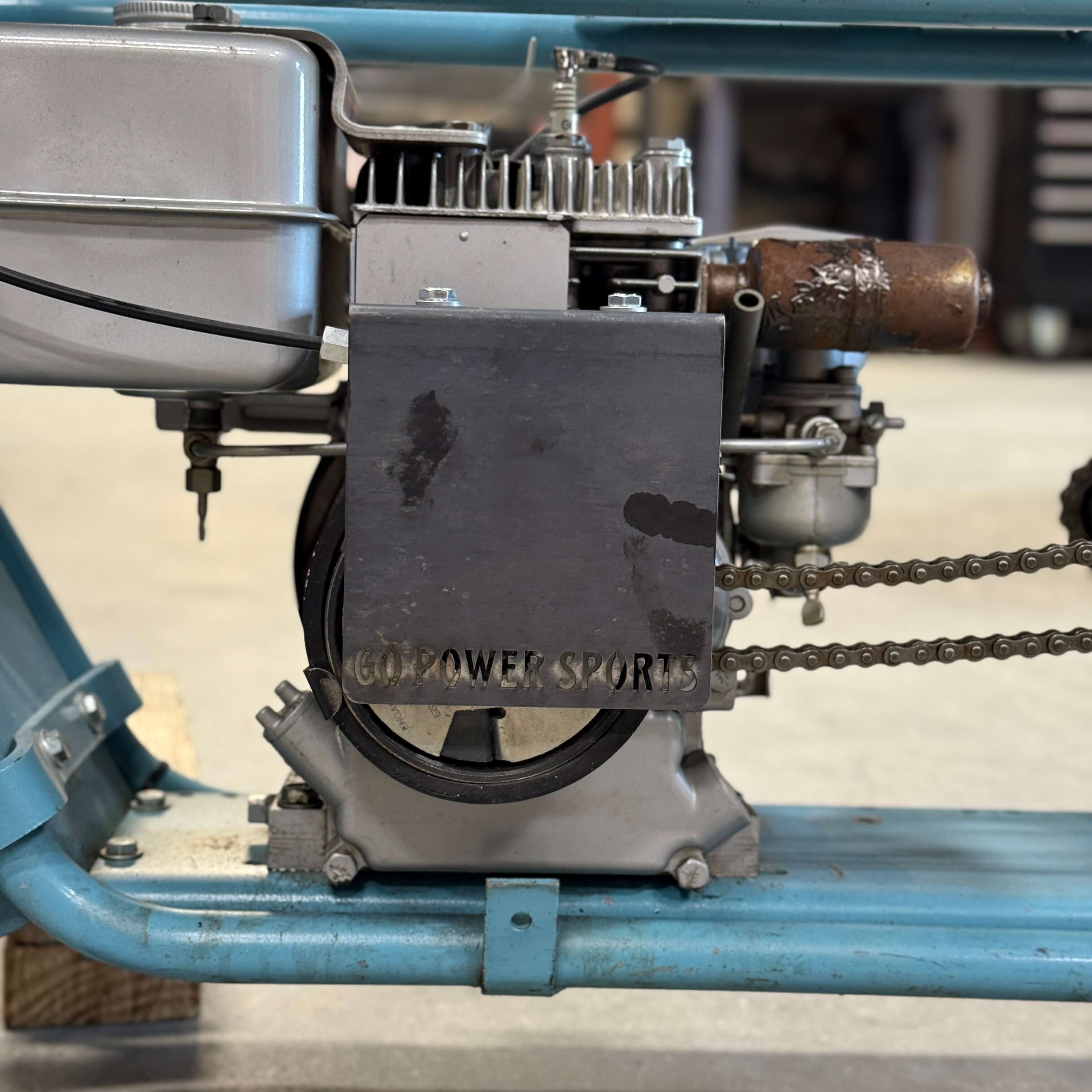 Band Brake Kit for Centrifugal Clutch on a Vintage Mini Bike