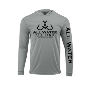 All Water Fishing PG Tee Medium Grey All Water Fishing PG Tee Medium Grey