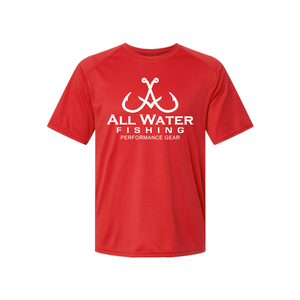 All Water Fishing PG Tee Red All Water Fishing PG Tee Red
