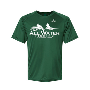 All Water Fishing PG Tee Hunter Green New All Water Fishing PG Tee Hunter Green New