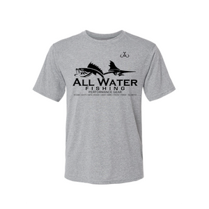 All Water Fishing PG Tee Heather Grey All Water Fishing PG Tee Heather Grey
