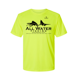 All Water Fishing PG Tee Safety Green All Water Fishing PG Tee Safety Green