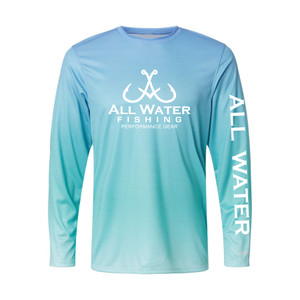 All Water Fishing PG Tee Blue Mist/Light Teal/White All Water Fishing PG Tee Blue Mist/Light Teal/White