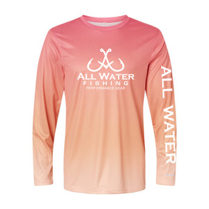 All Water Fishing PG Tee Red/Light Orange/White All Water Fishing PG Tee Red/Light Orange/White