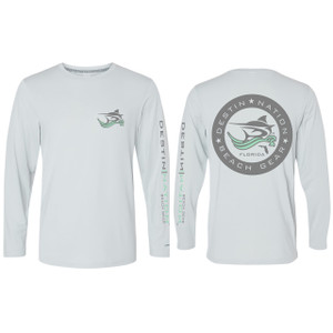 Destin Nation Beach Gear Tee Front and Back Aluminum Destin Nation Beach Gear Tee Front and Back Aluminum