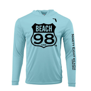 Ninety Eight Beach Tee Aqua